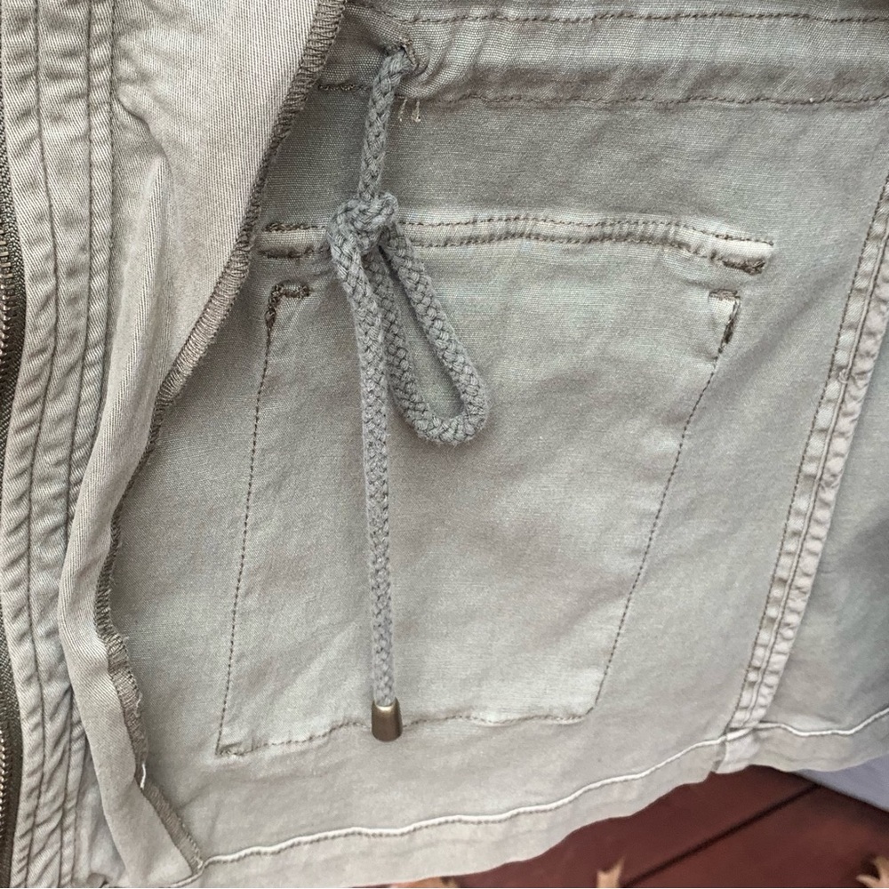 Design Lab Olive Green Utility Jacket - Picture 12 of 16